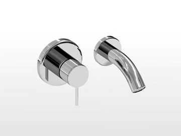 LUCILLA 3250MC - 2 hole wall-mounted bathtub mixer by RUBINETTERIE STELLA - view 3